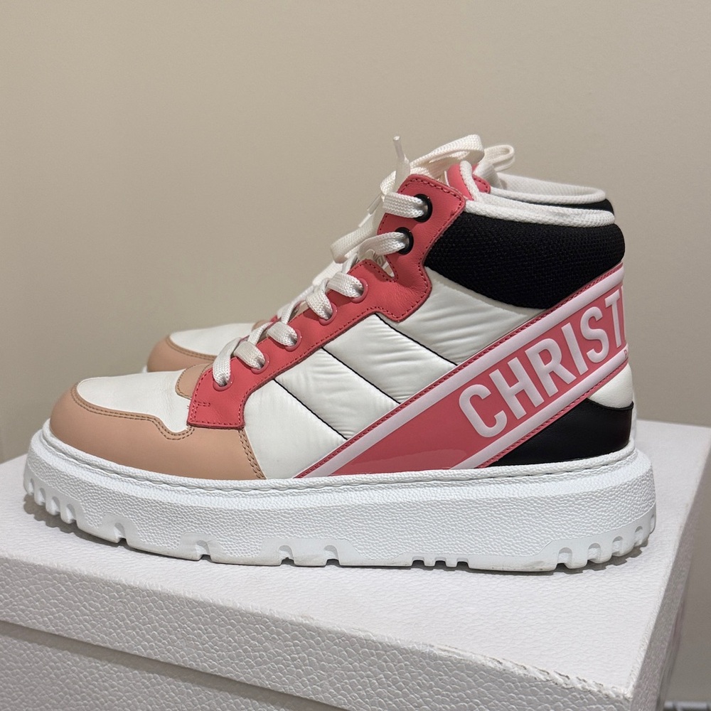 Authentic Christian Dior High-Top Sneakers